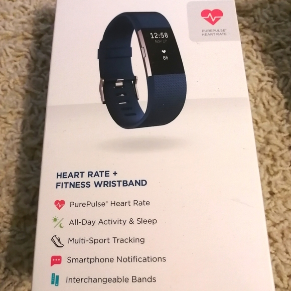 fitbit | Wearables | Fitbit Charge 2 With Upgrades Adjustable Metal